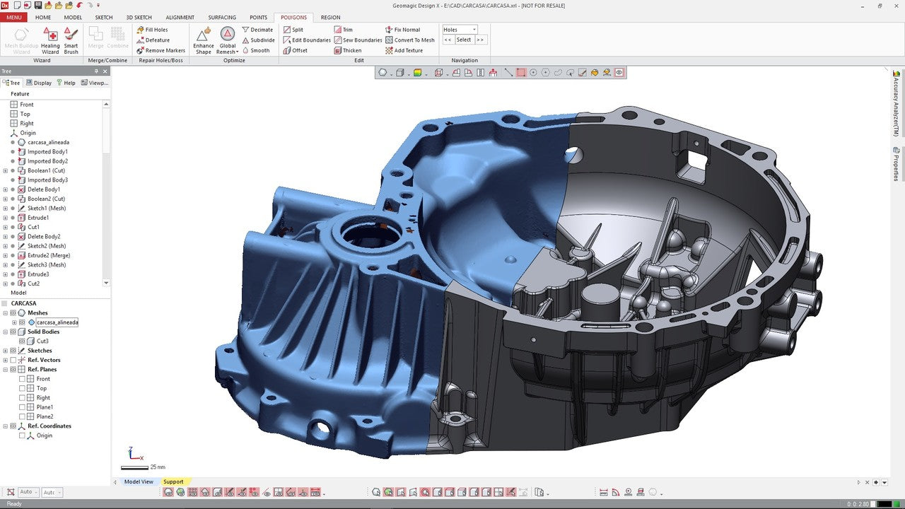 Escaneo 3D para gemelo digital