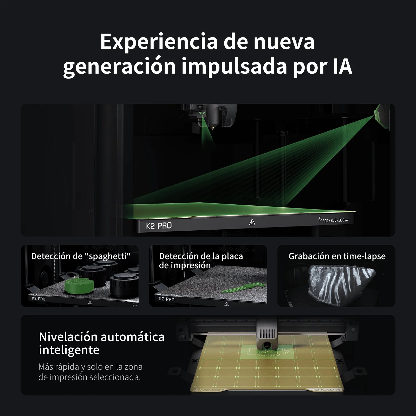 Creality K2 Pro – Impresora 3D de Precisión Profesional