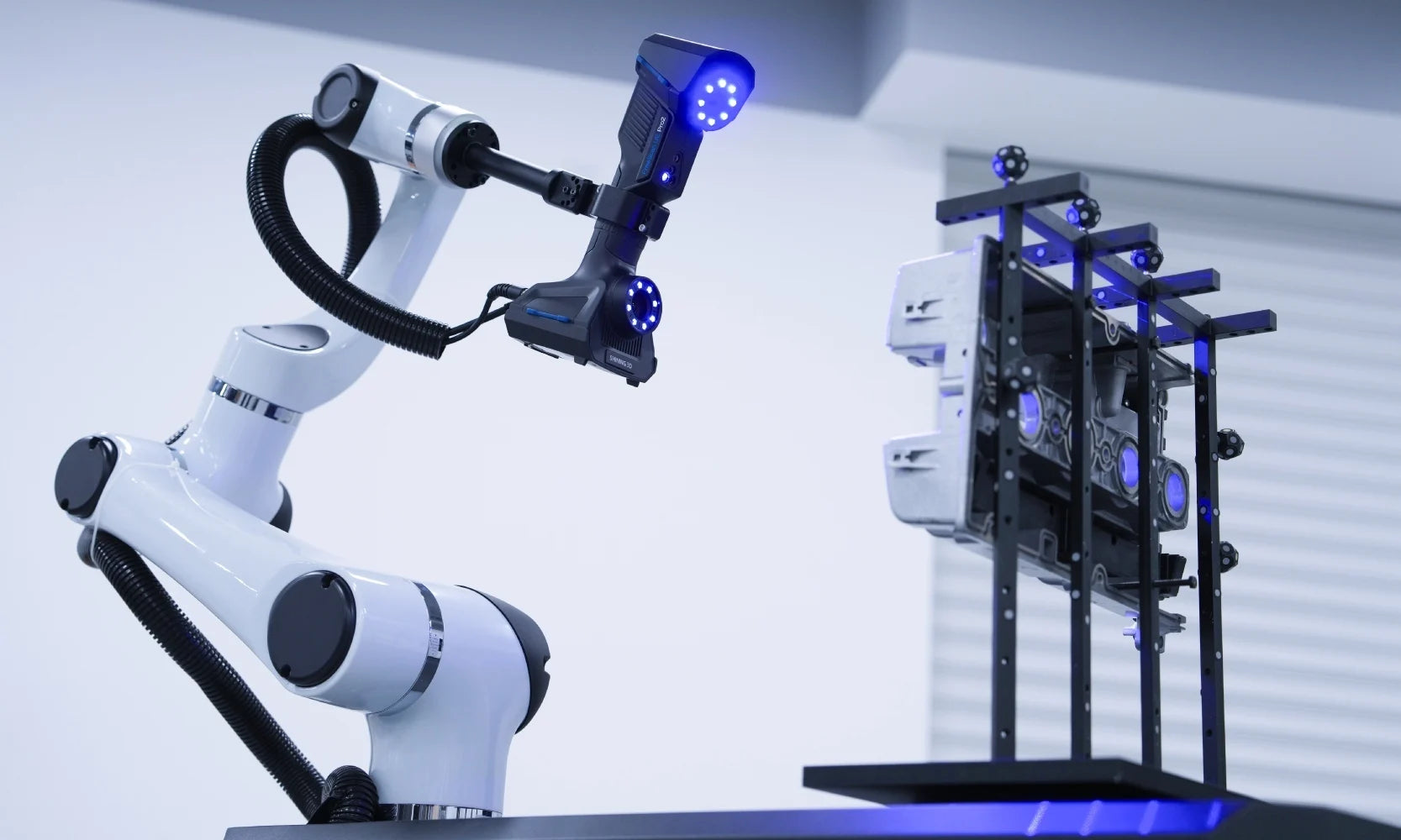 Escaneo 3D de líneas de producción