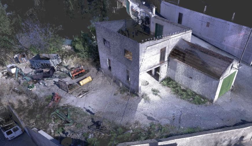 Escaneo 3D en exteriores