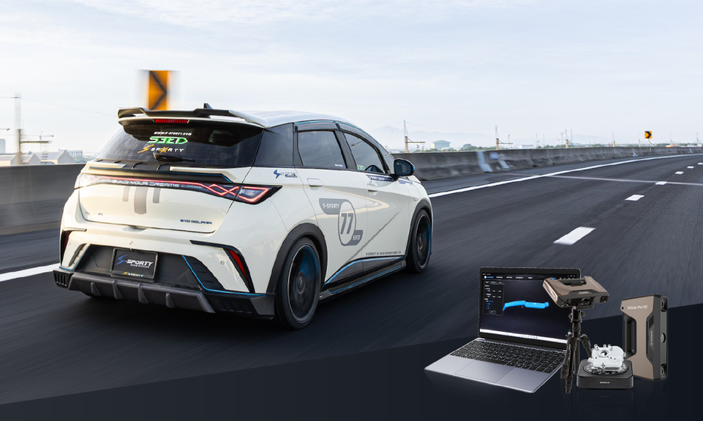 Escaneo 3D para repuestos sin planos