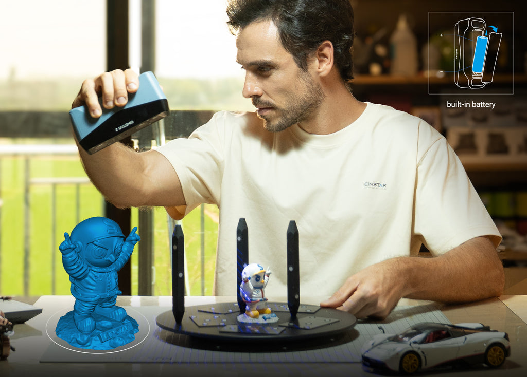 Einstar 2 – Escáner 3D Portátil de Alta Precisión
